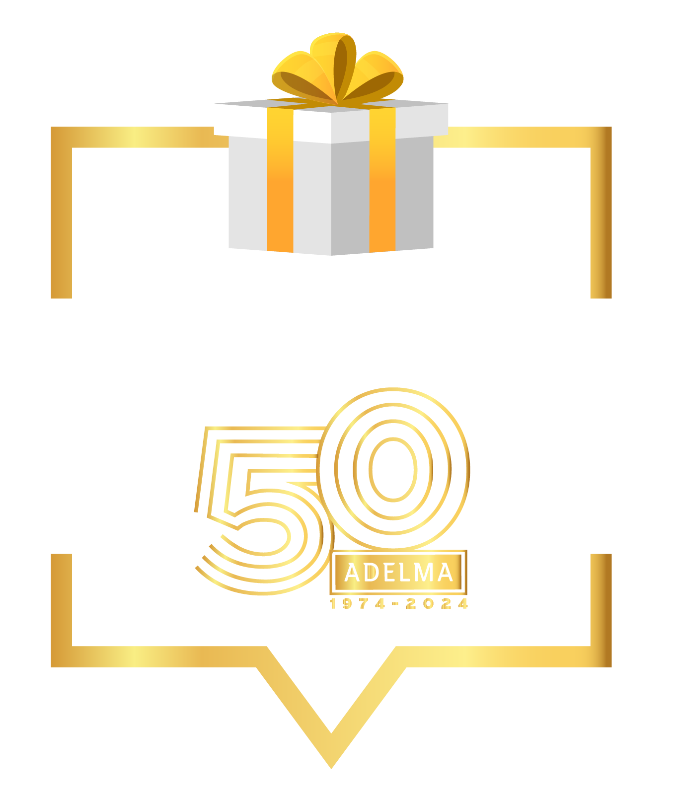 La cesta 50 aniversario Adelma